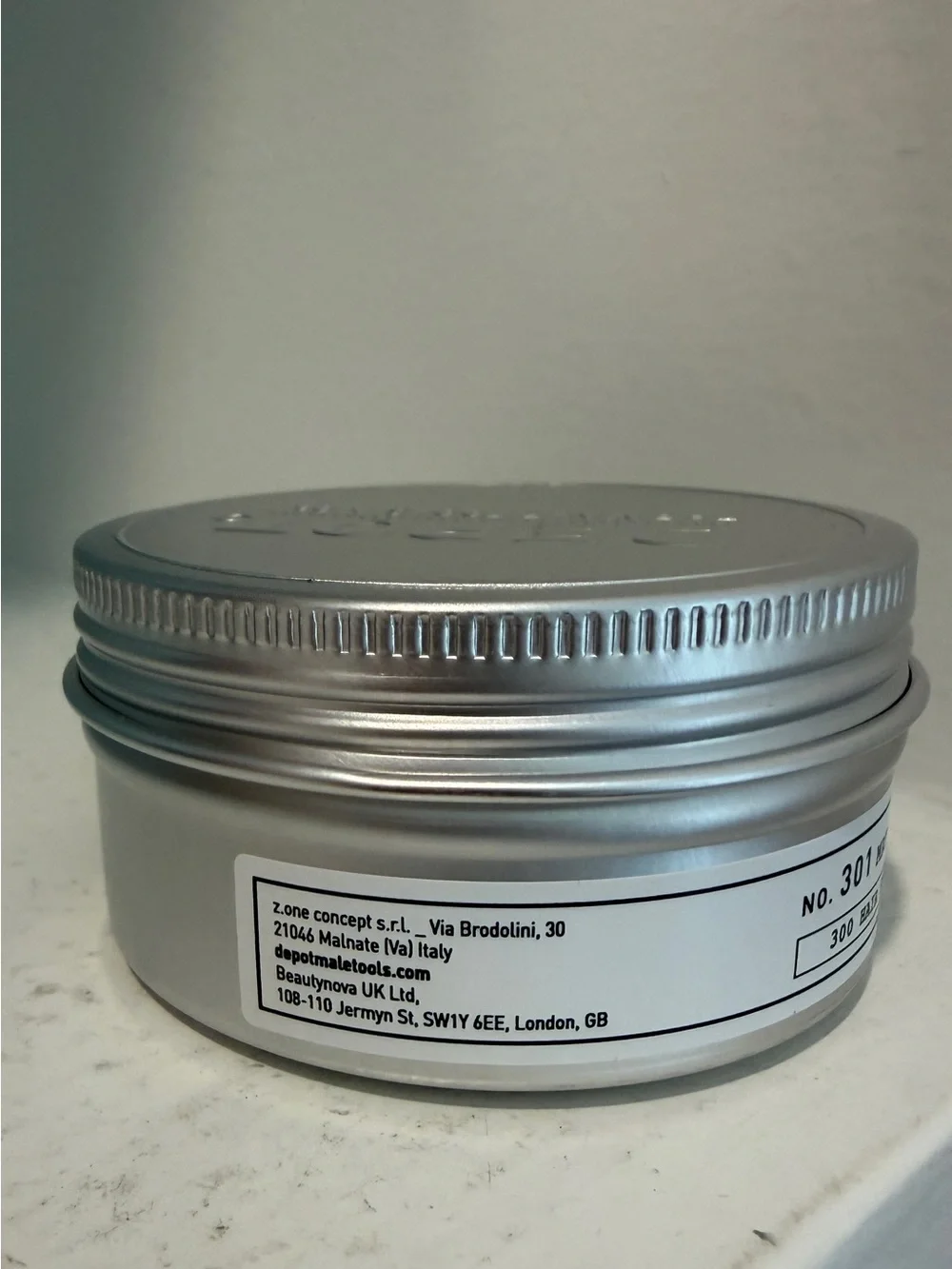 Depot 301 Matt Paste The Male Tools & Co New Haircare Pomade Gel